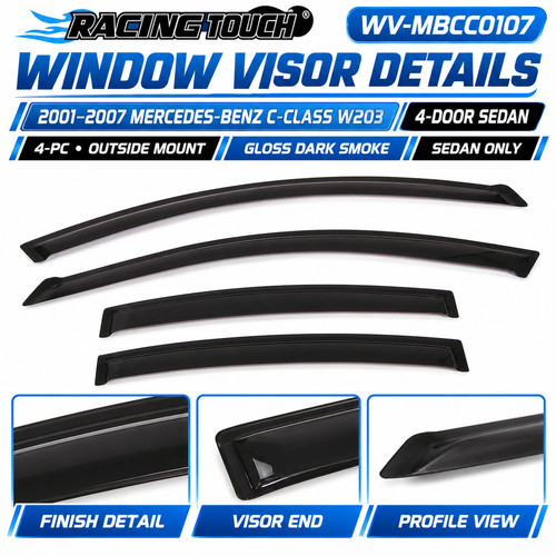 Window visors rain - visors, guard